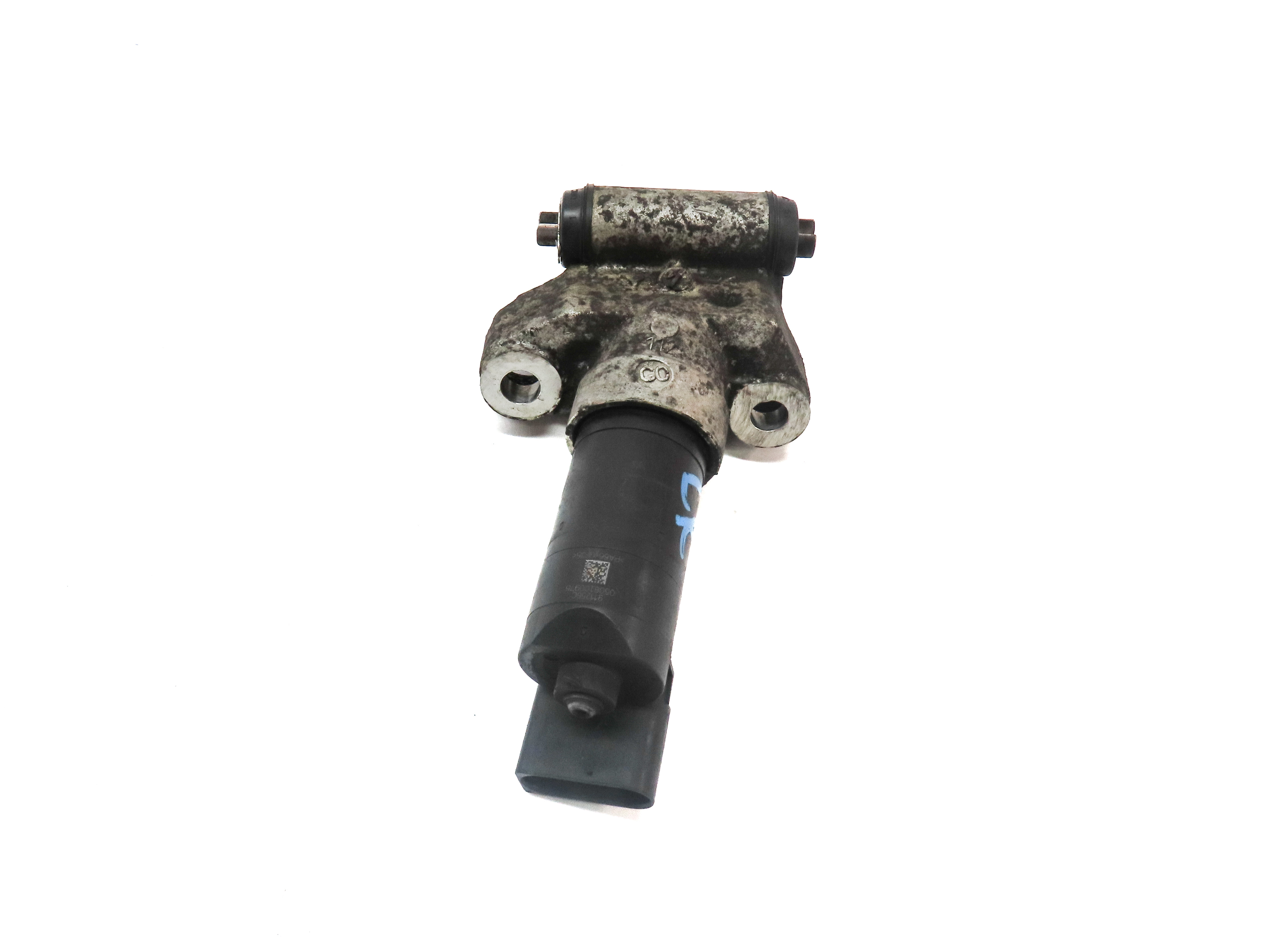 2011 PORSCHE CAYENNE (958) REAR LEFT EMERGENCY HILL PARKING E-BRAKE ACTUATOR — exact item pictured